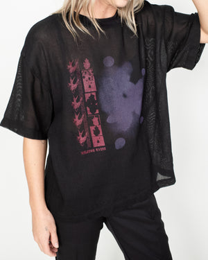 MESH BEACH SHIRT "THRUSH"